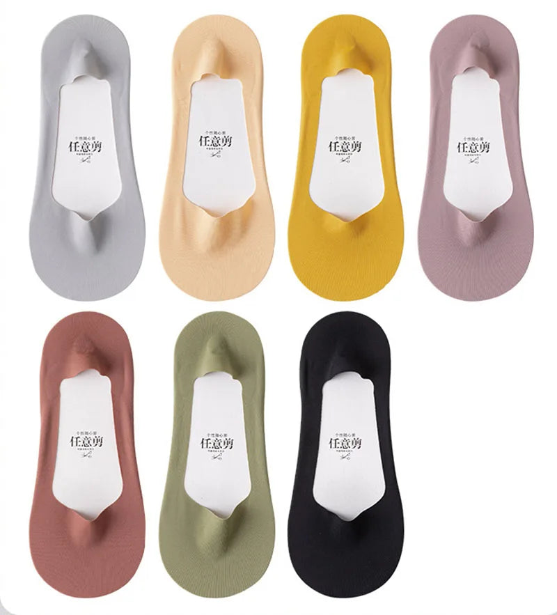 No Show Ice Silk Socks