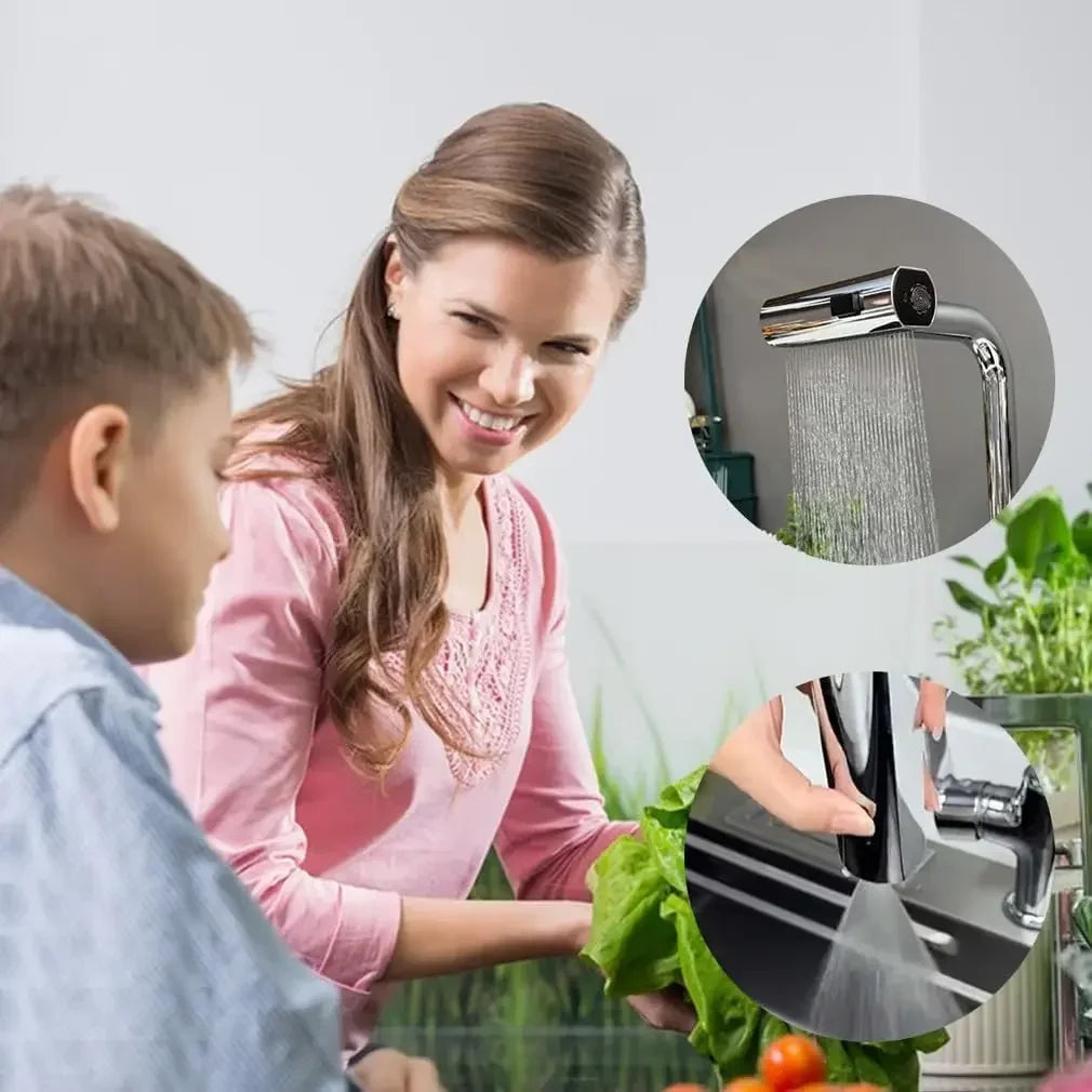 Swivel Rainfall Faucet