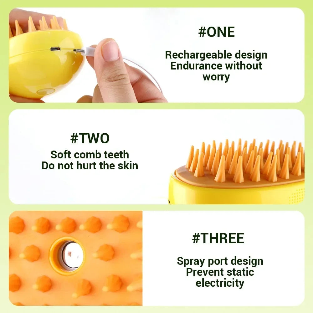 PetCare Steamy Brush